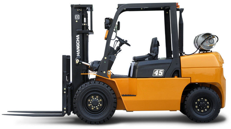 5T 6T 7T Airport LPG Forklift Truck / Material Handling Counterbalance Forklift