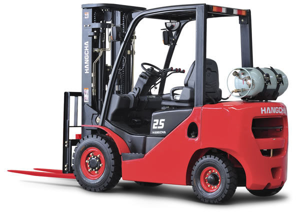 1 Ton LPG Forklift Truck , Container / Factory High Reach Forklifts