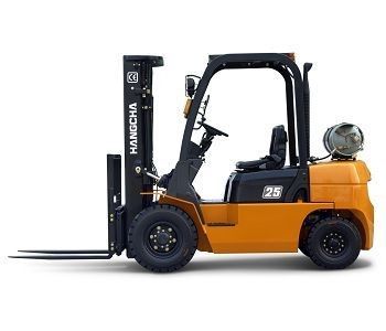 Nissan Engine Powered LPG Fork Lift Truck Safety 2 Ton Loading