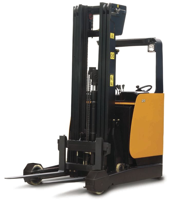 2T High Reach Warehouse Forklift Trucks Hangcha 600mm Load Center