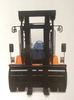 China Container 14T Diesel Forklift Truck With Dual Front Pneumatic Tires / 3m High Mast distributor