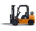 China Dual Fuel Counterbalance Forklift Truck / Industrial Powered Pallet Forklift 2.5Ton distributor