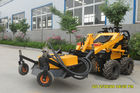 China Farm Earthwork Mini Skid Steer Lawn Mower Loader 0.15cbm Bucket distributor