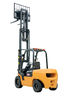 China 3000 Kg Diesel Forklift Truck Emission Standard Engine For Storage Yard distributor