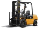 China 3500 Kg Counterbalance Diesel Forklift Truck With Yanmar / ISUZU Engine distributor