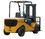 5T Electric Forklift Truck High Reach Multiple Shifting , Rough Terrain Forklift supplier