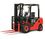 2 Ton Gasoline Engine Powered Forklift Truck For Storage Yard Rough Terrain supplier