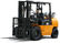 5T 6T 7T Airport LPG Forklift Truck / Material Handling Counterbalance Forklift supplier