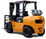 5T 6T 7T Airport LPG Forklift Truck / Material Handling Counterbalance Forklift supplier