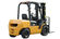 cheap Hangcha Diesel Forklift Truck 3.5 Ton With NISSAN Engine For Airport